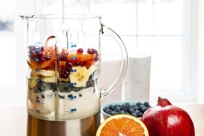 Prepare a berry fruit cocktail to increase potency in a short time