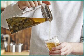 Drink herbal tea to treat erectile dysfunction in men
